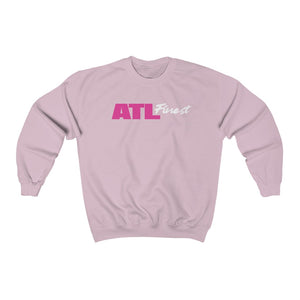 ATL Finest Pink Logo Unisex Crewneck Sweatshirt