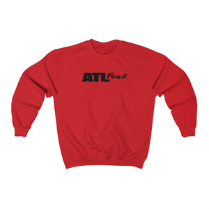 ATL Finest Black Logo Unisex Crewneck Sweatshirt