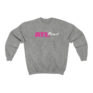 ATL Finest Pink Logo Unisex Crewneck Sweatshirt