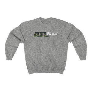 ATL Finest Camo Logo Unisex Crewneck Sweatshirt