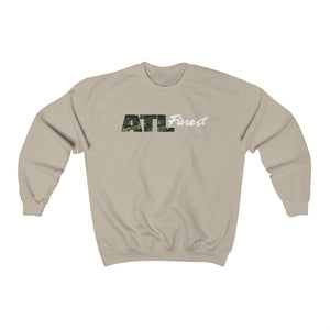 ATL Finest Camo Logo Unisex Crewneck Sweatshirt